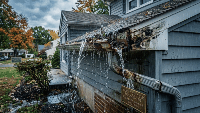 Signs That You Need Gutter Replacement in Monmouth County